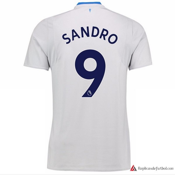 Camiseta Everton Segunda equipación Sandro 2017-2018